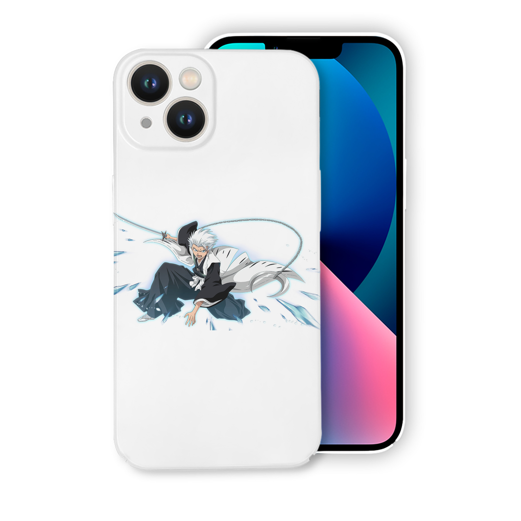 （画像用） ブリーチ 日番谷冬獅郎（ひつがや とうしろう） BLEACH Hitsugaya Toushirou 【iPhone 14シリーズ対応】ハードケース